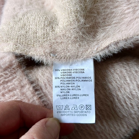 Anthropologie Fuzzy Chevron Pullover Sweater - Picture 7 of 15